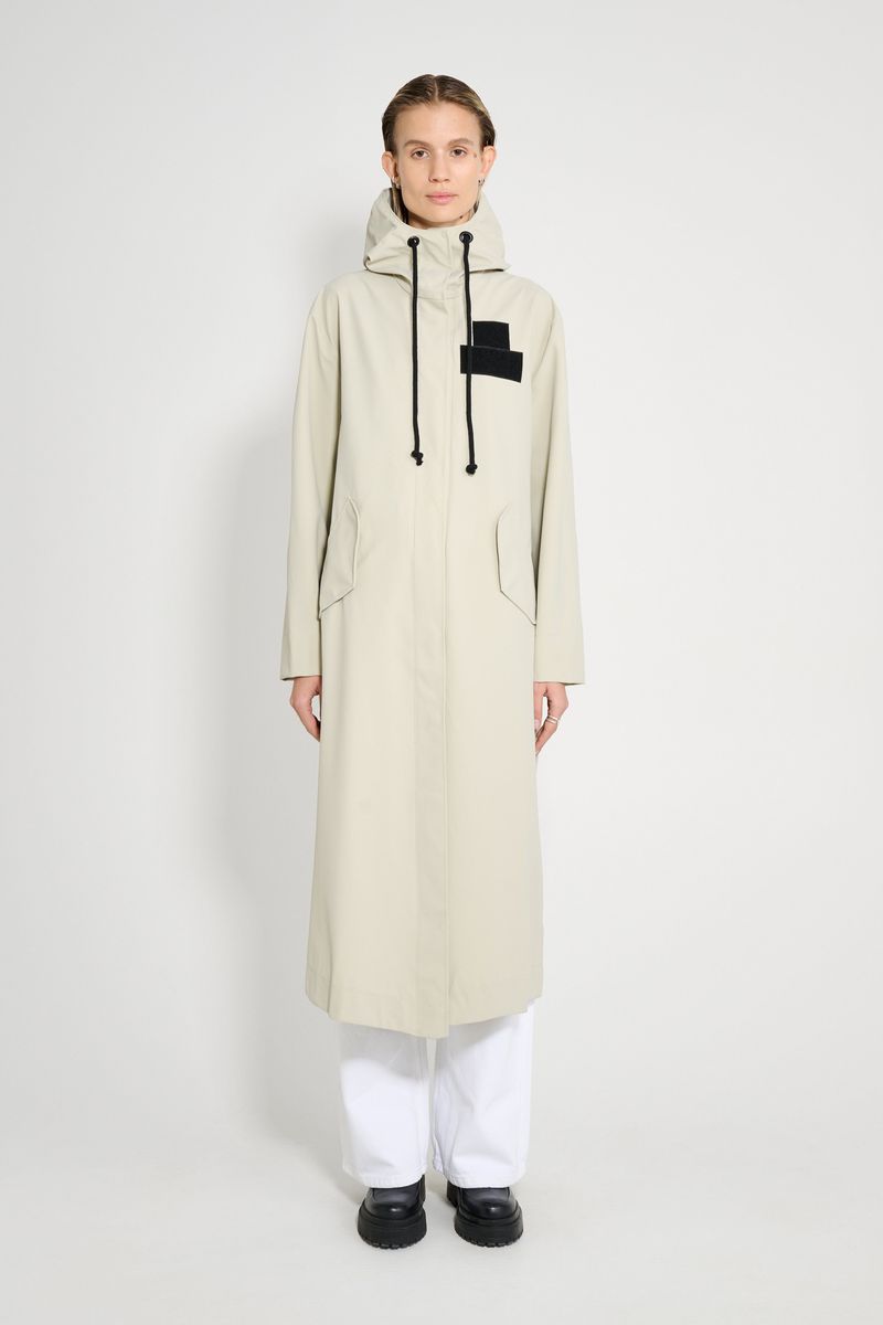 Stutterheim Chatham Matte Raincoat Pelican