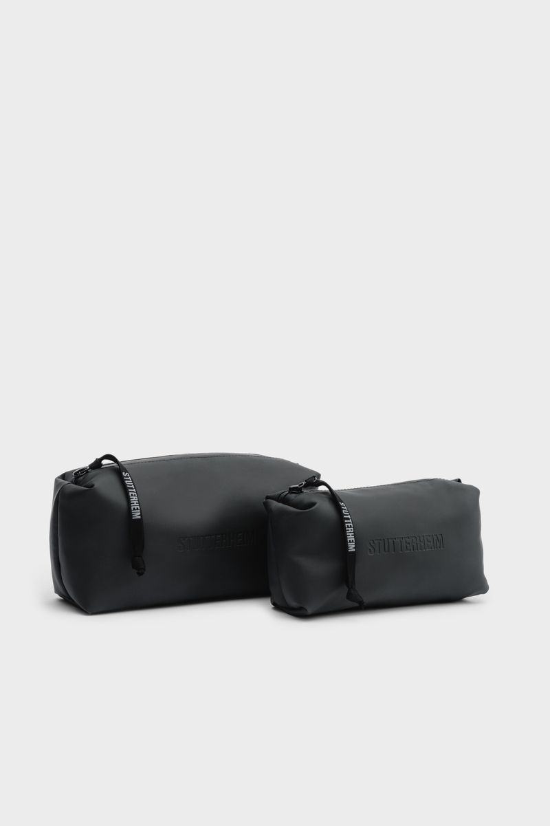 stutterheim Container Large Wash Bag Black