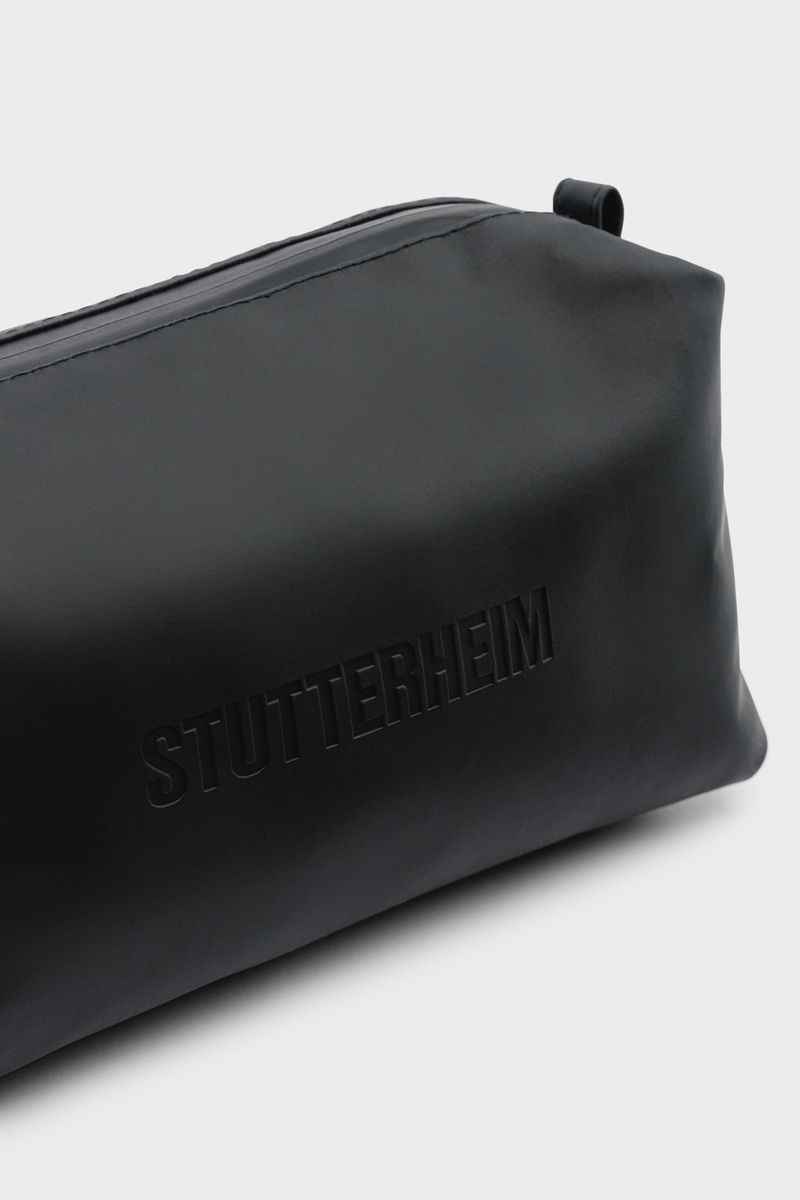 Stutterheim Container Small Wash Bag Black