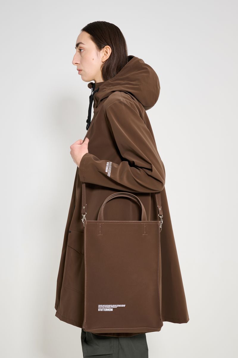 Stutterheim Djursholm Bag Matte Dark Brown