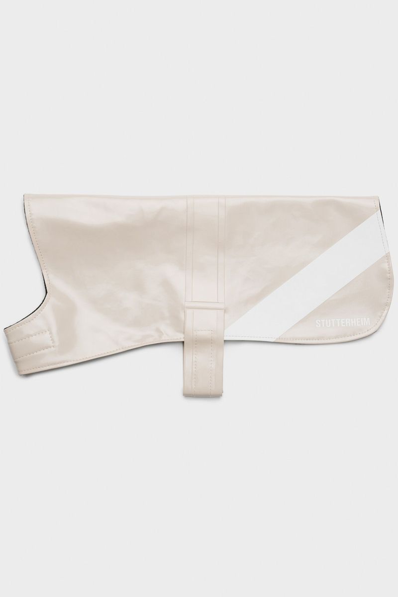 stutterheim Dog Raincoat Opal Light Sand
