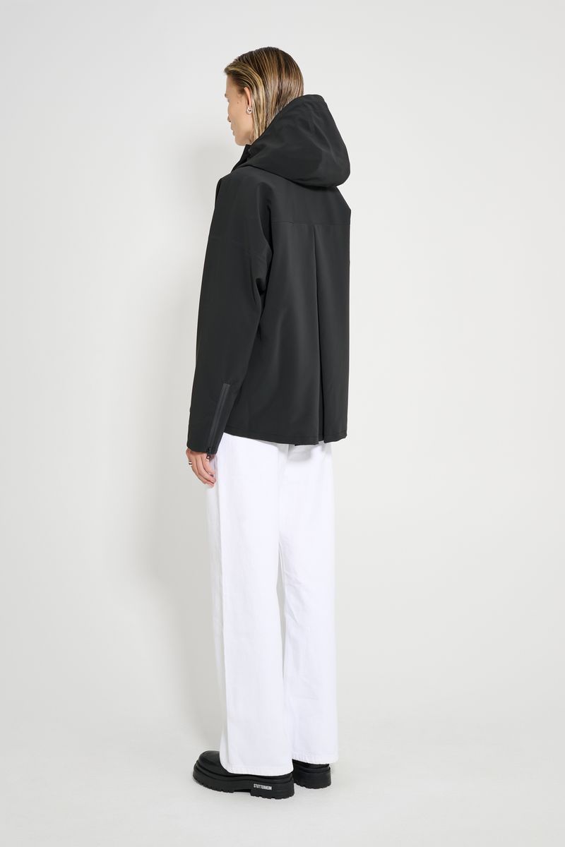 Stutterheim Faversham Matte Raincoat Black