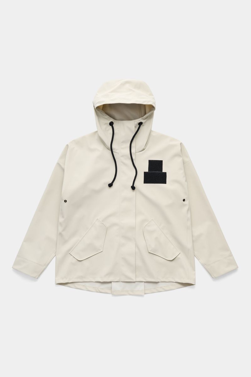 stutterheim Faversham Matte Raincoat Pelican
