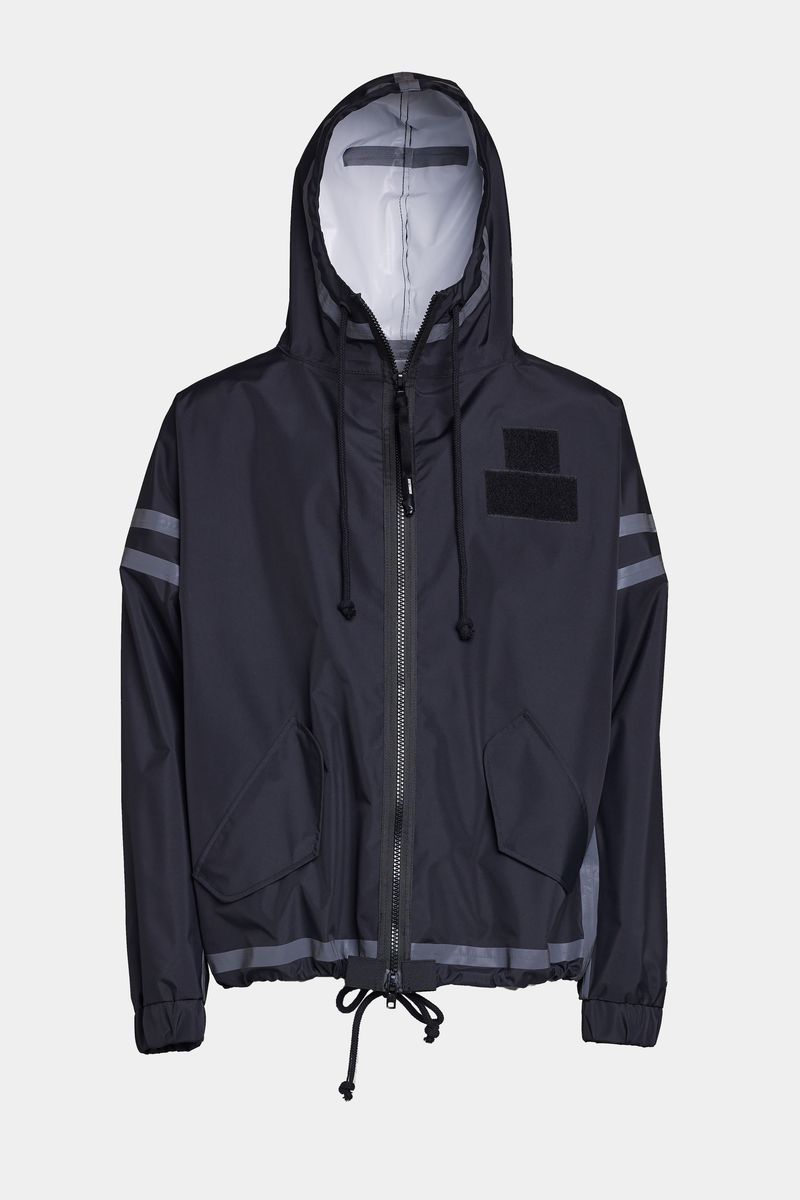 stutterheim Forsa Full Zip Black
