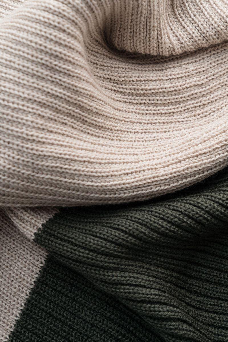 stutterheim Fringe Scarf Light Sand