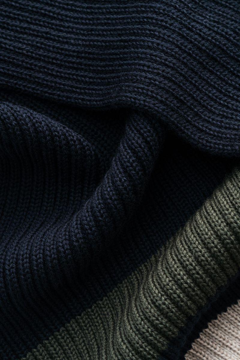 stutterheim Fringe Scarf Navy