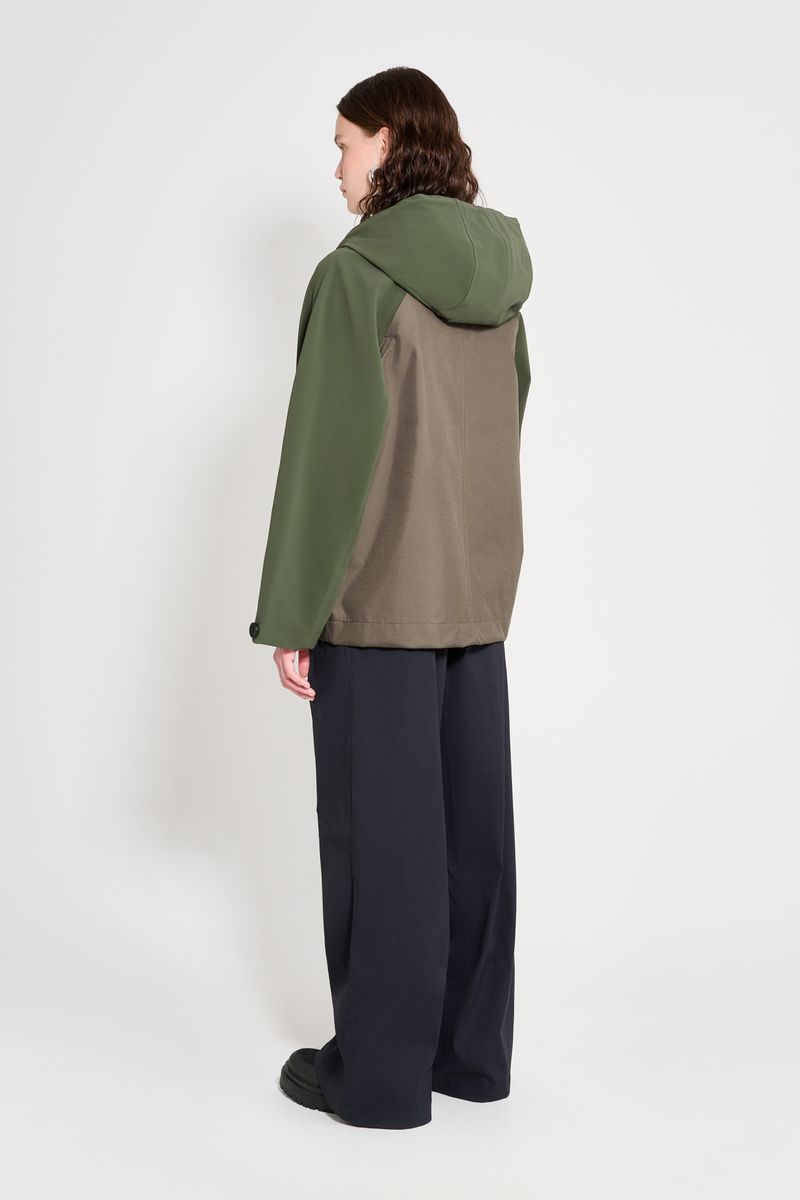 Stutterheim Hjorthagen Hooded Jacket Green
