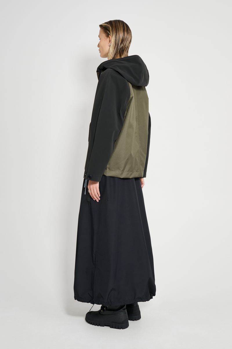 Stutterheim Hjorthagen Hooded Jacket Green/Black