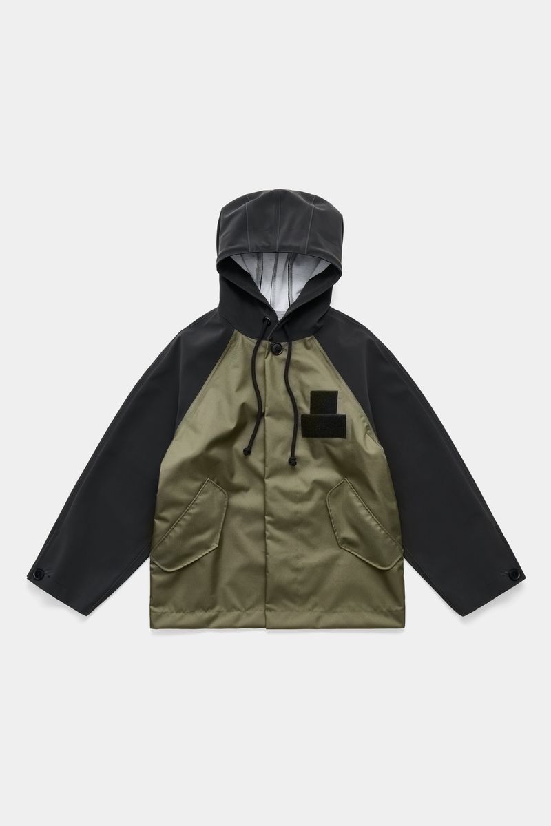 stutterheim Hjorthagen Hooded Jacket Green/Black