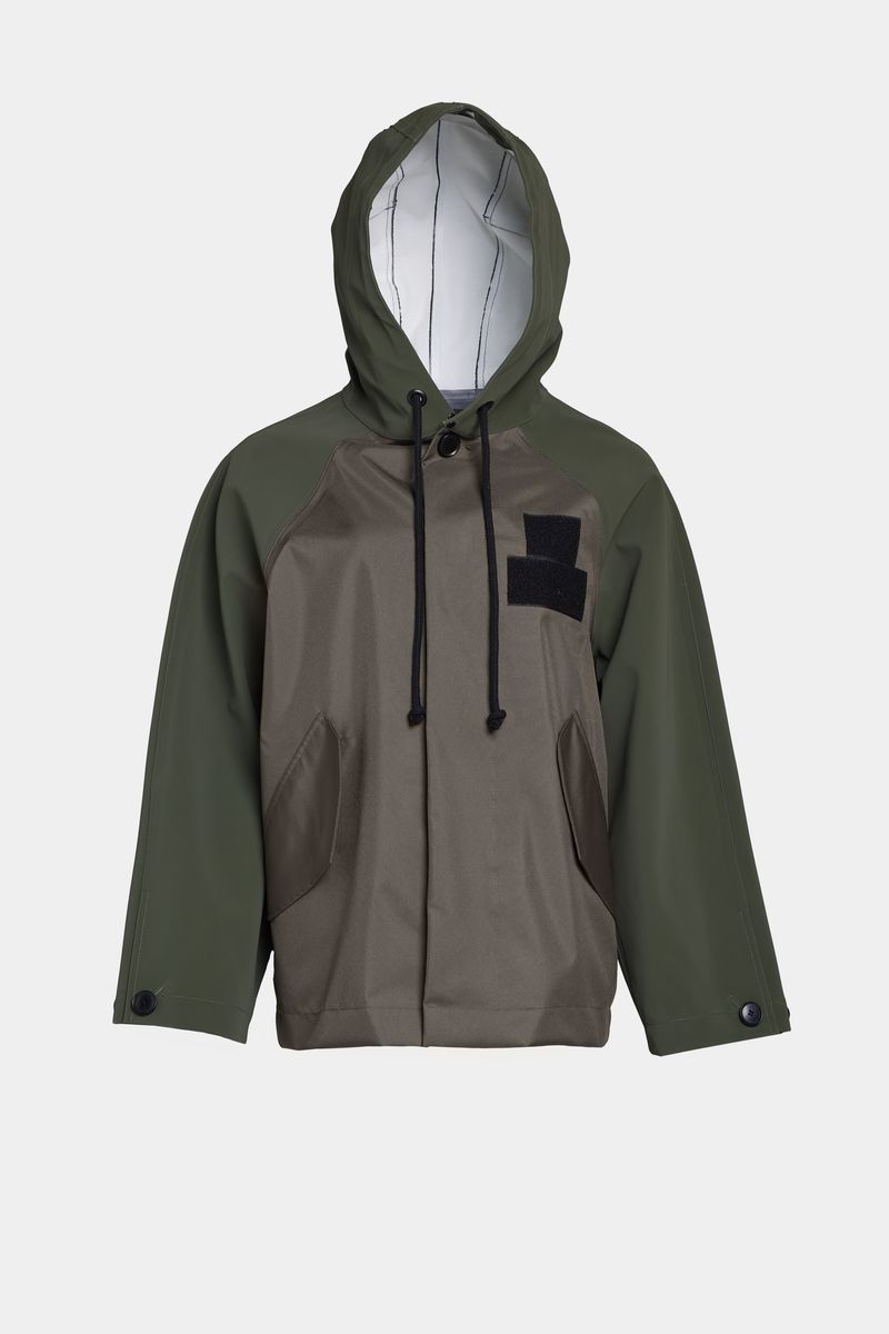 stutterheim Hjorthagen Hooded Jacket Green