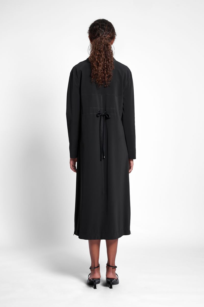Stutterheim Hornstull Matte Long Raincoat Black