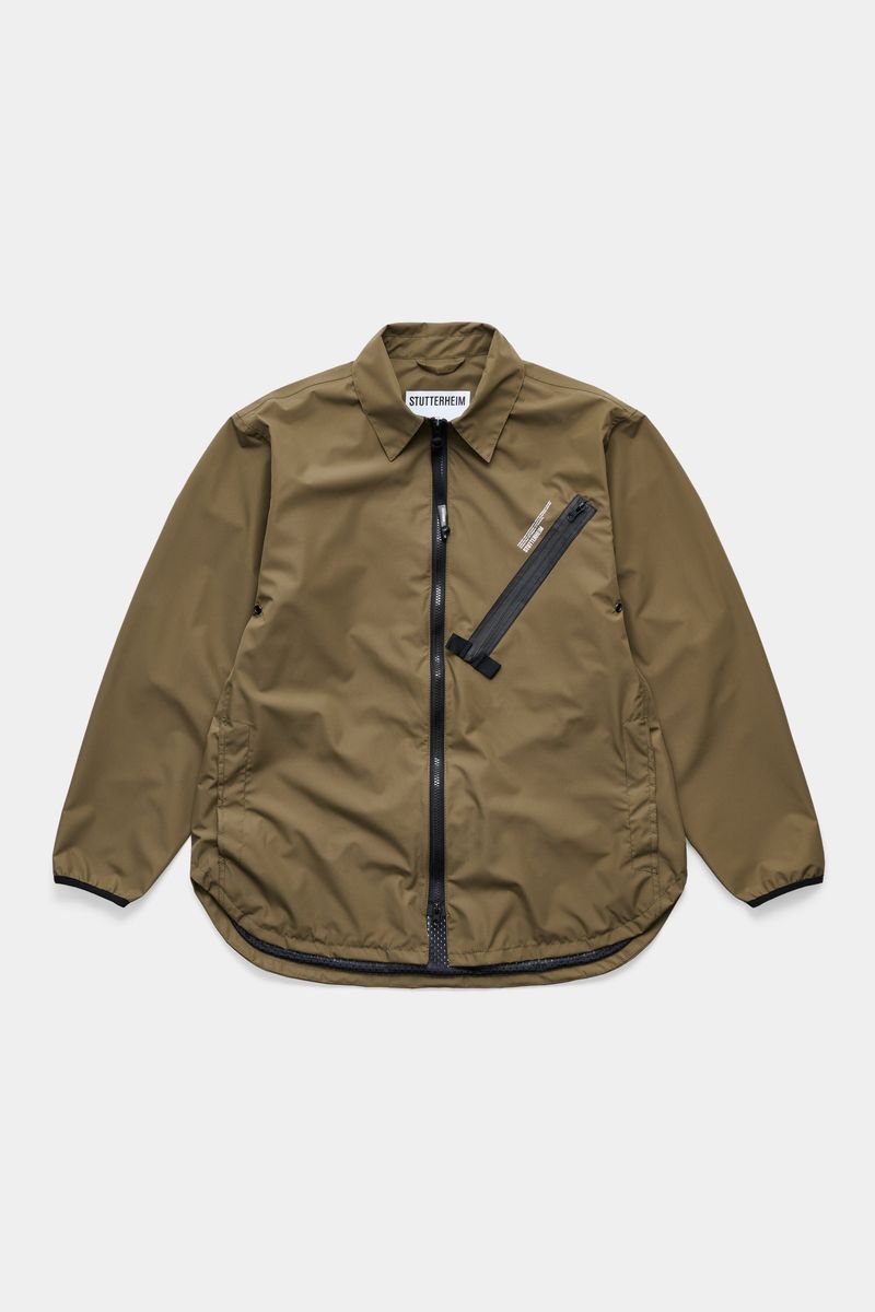 stutterheim Humlan Overshirt Green