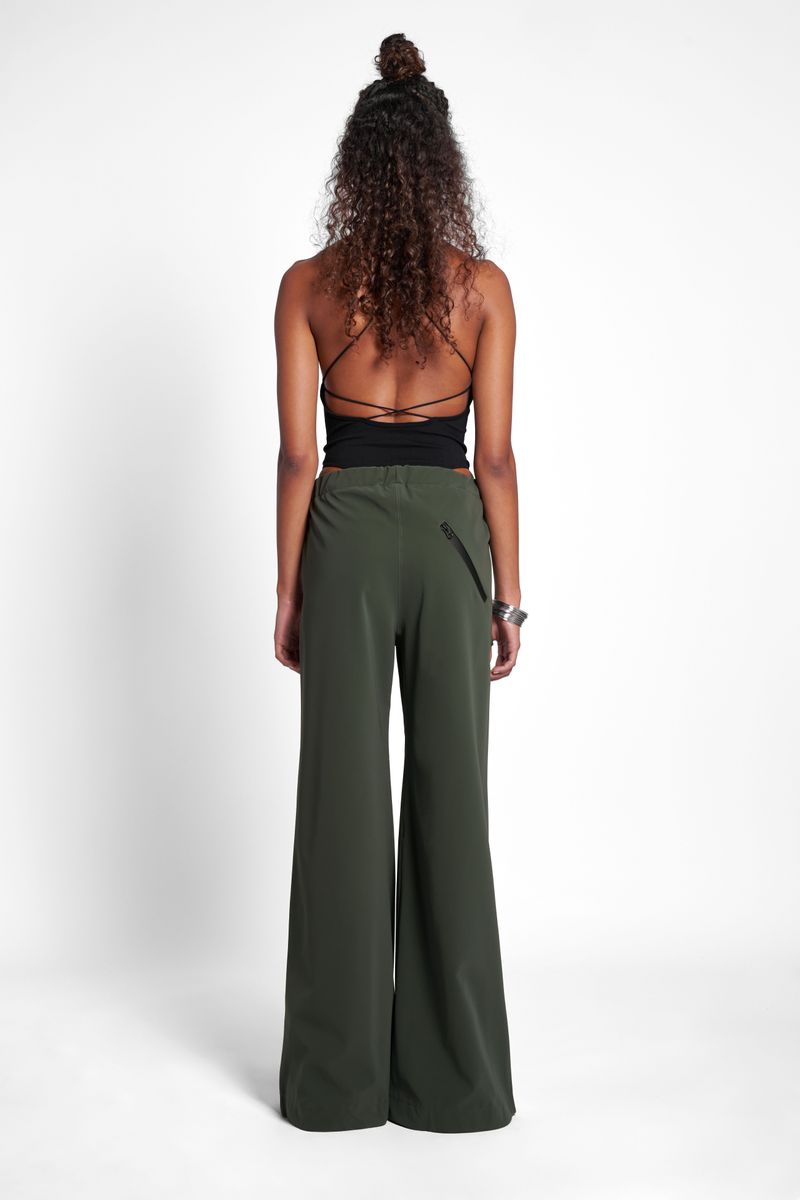 Stutterheim Jarla Matte Trousers Green