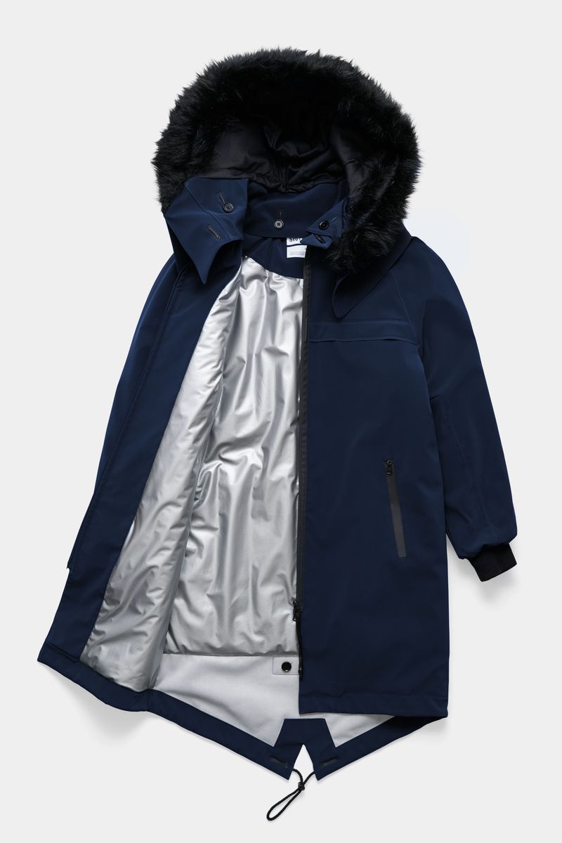 stutterheim Kalix Parka Navy
