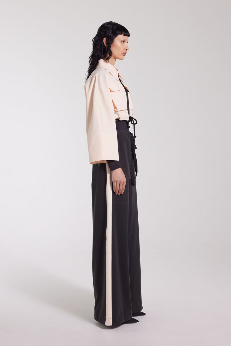 Stutterheim Lilla Tre Zip Raincoat Peach