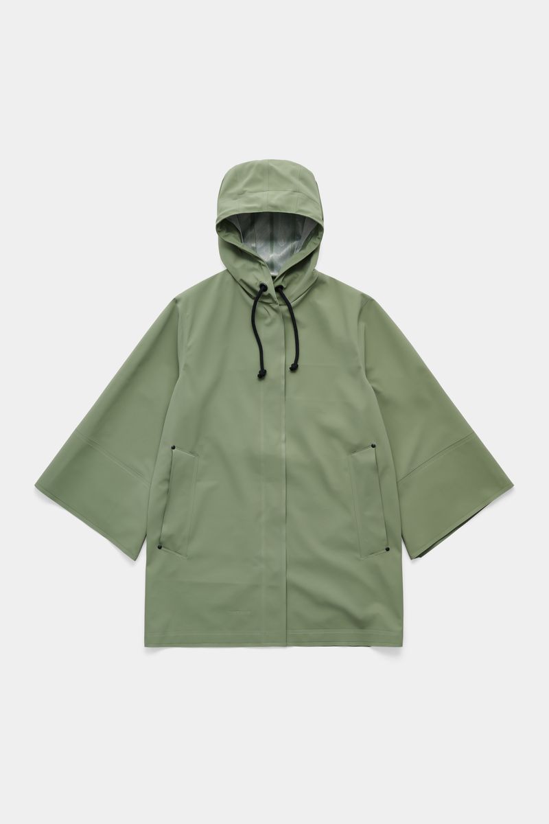 stutterheim Lubban Rain Jacket Dry Green