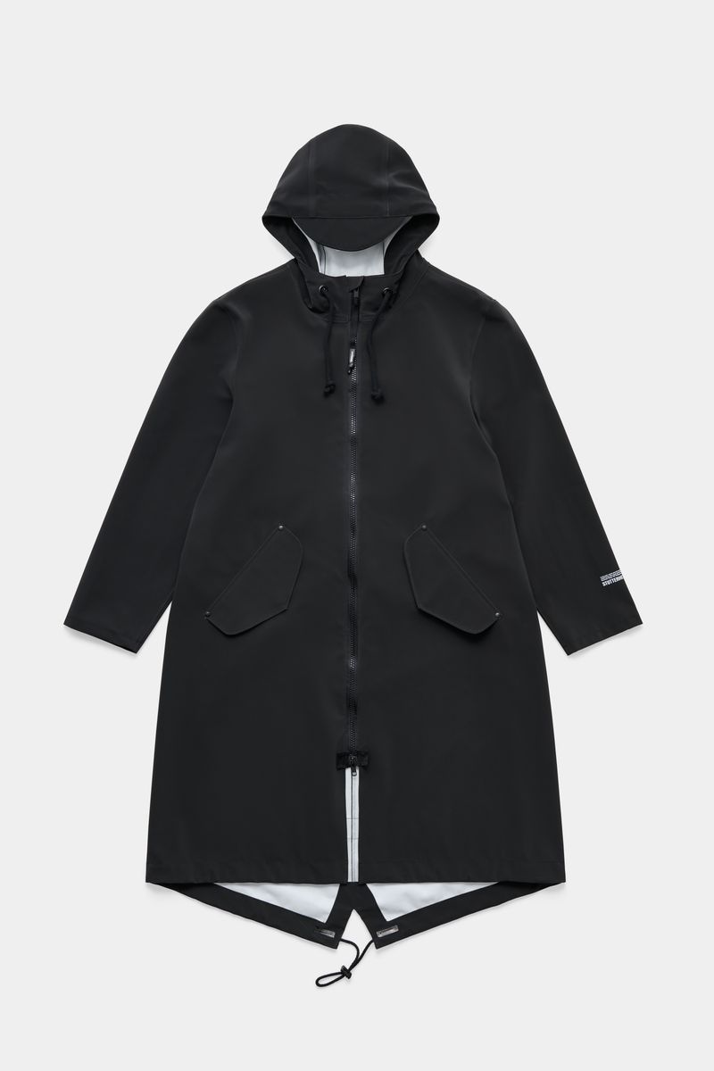 stutterheim Martins Parka Black