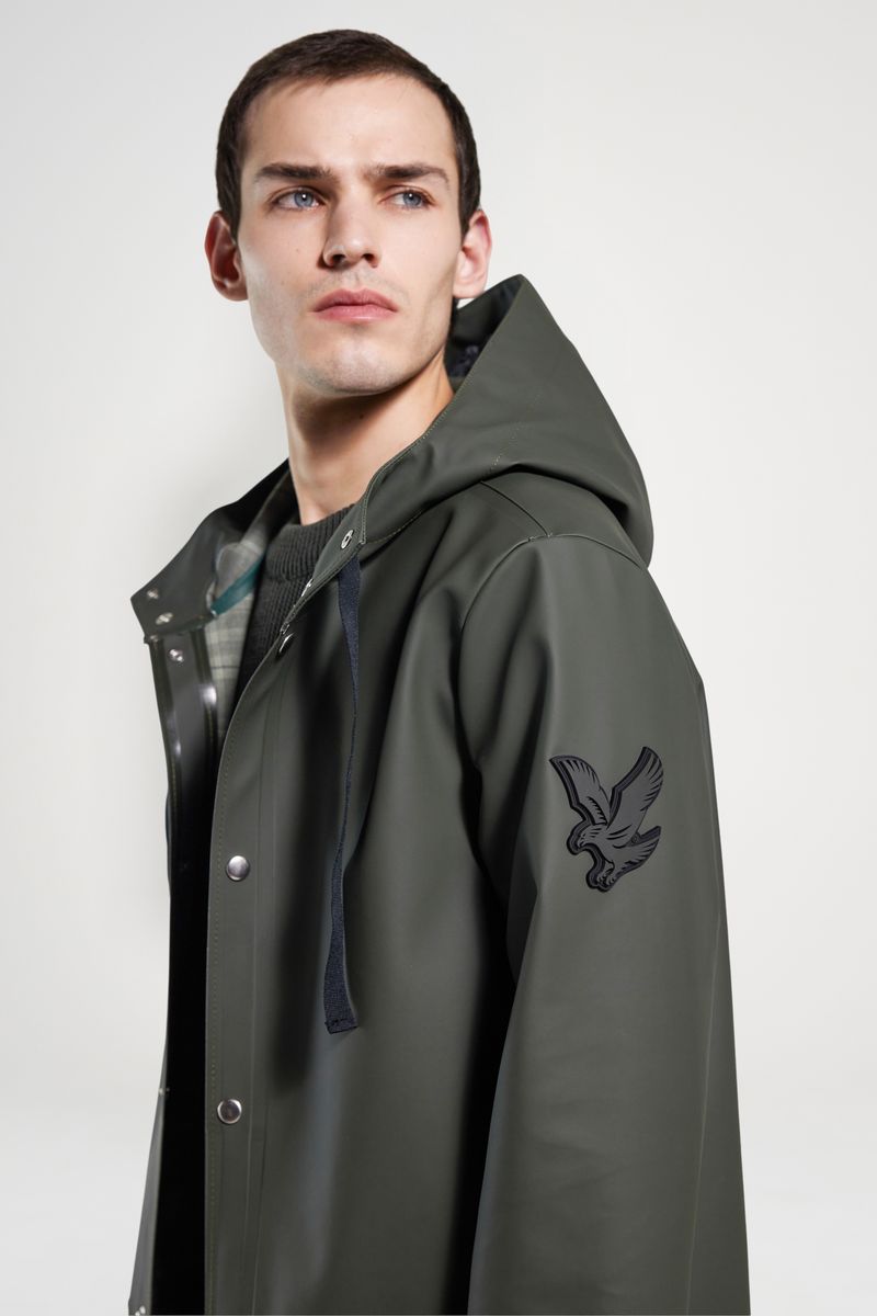 Stutterheim Men's Raincoat Green