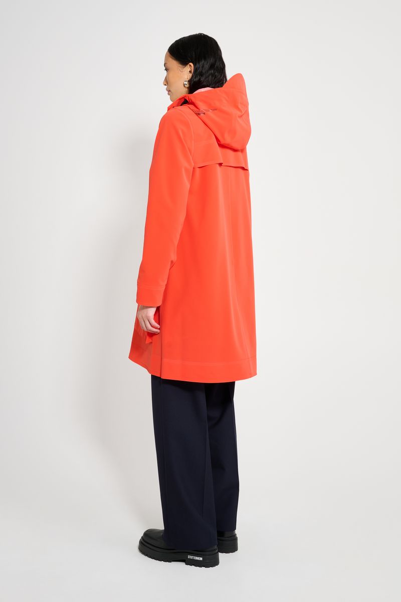 Stutterheim Mosebacke 15 Raincoat Fade Red