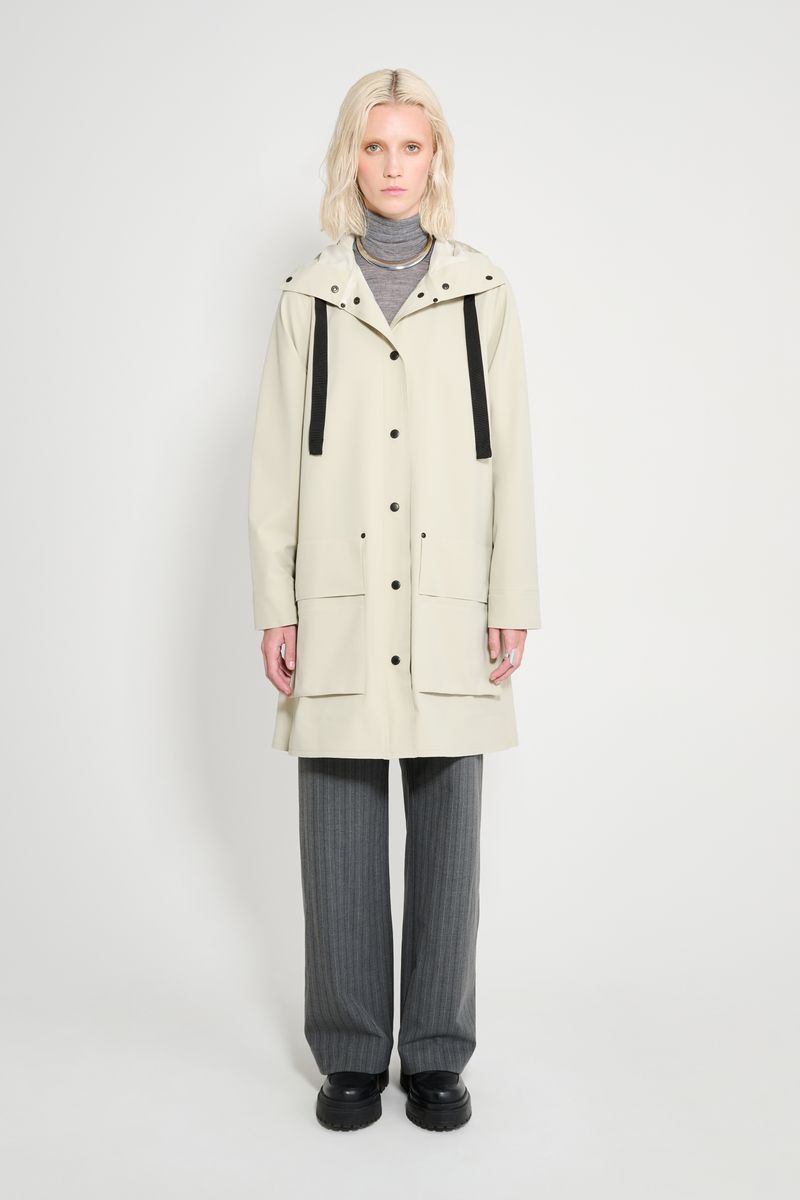 Stutterheim Mosebacke 15 Raincoat Pelican