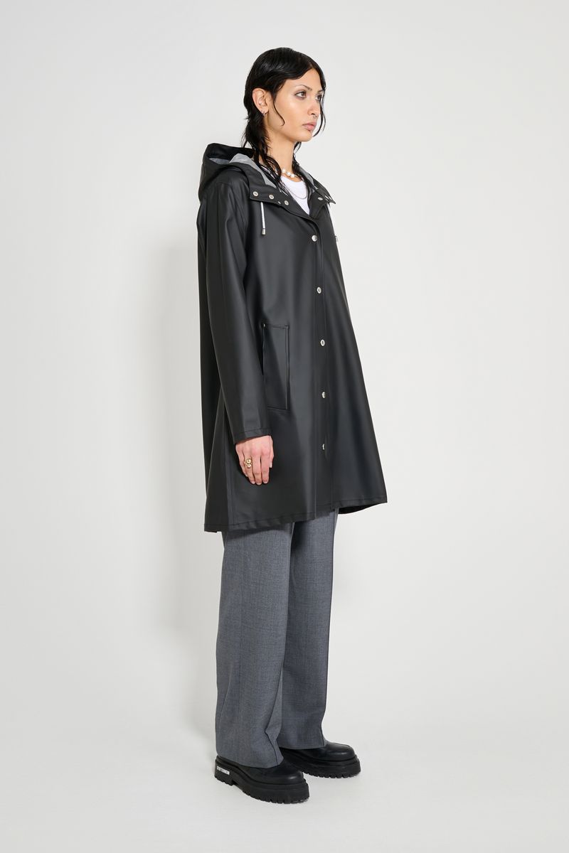 Stutterheim Mosebacke Lightweight Raincoat Black