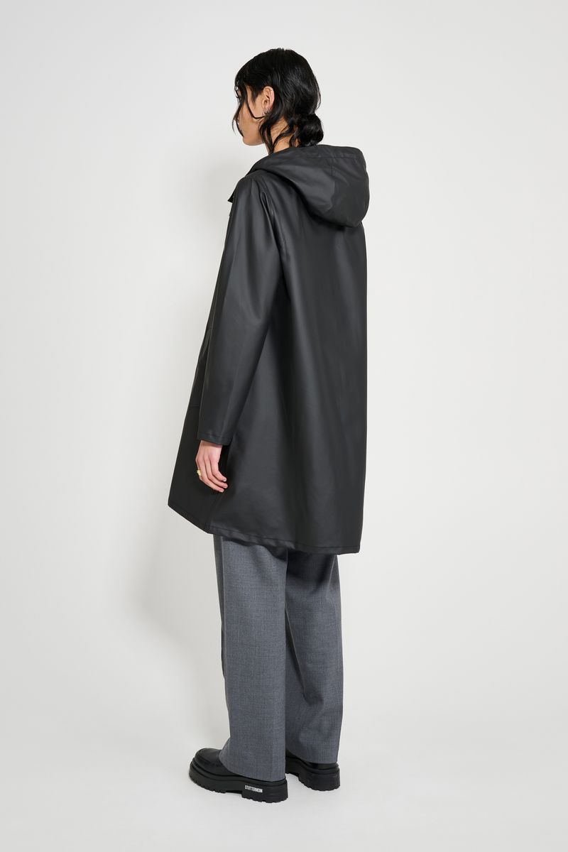 Stutterheim Mosebacke Lightweight Raincoat Black