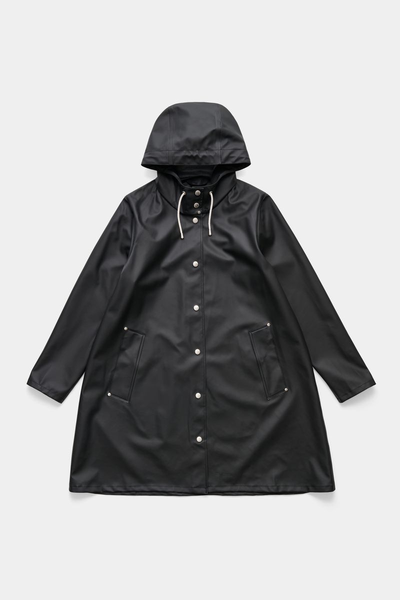 stutterheim Mosebacke Lightweight Raincoat Black