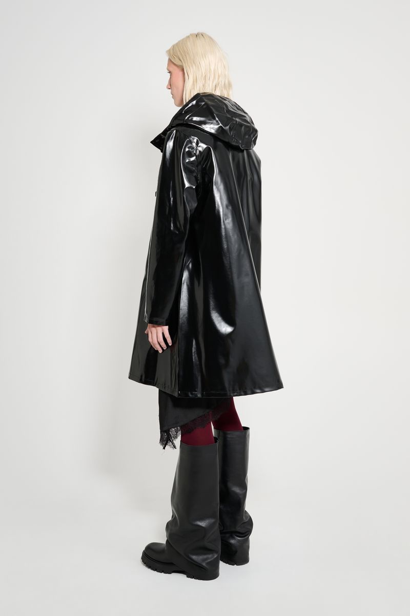 Stutterheim Mosebacke Opal Raincoat Black