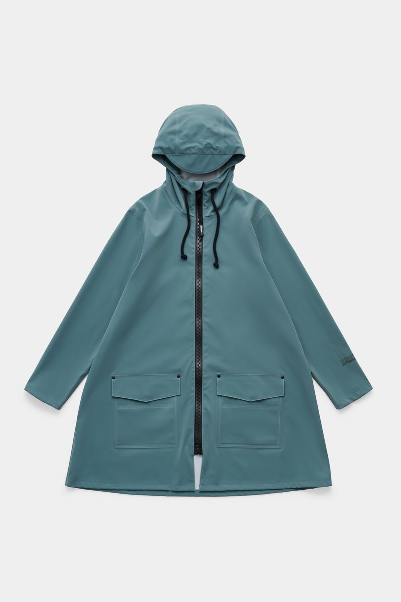stutterheim Mosebacke Patch Raincoat Moon Rock