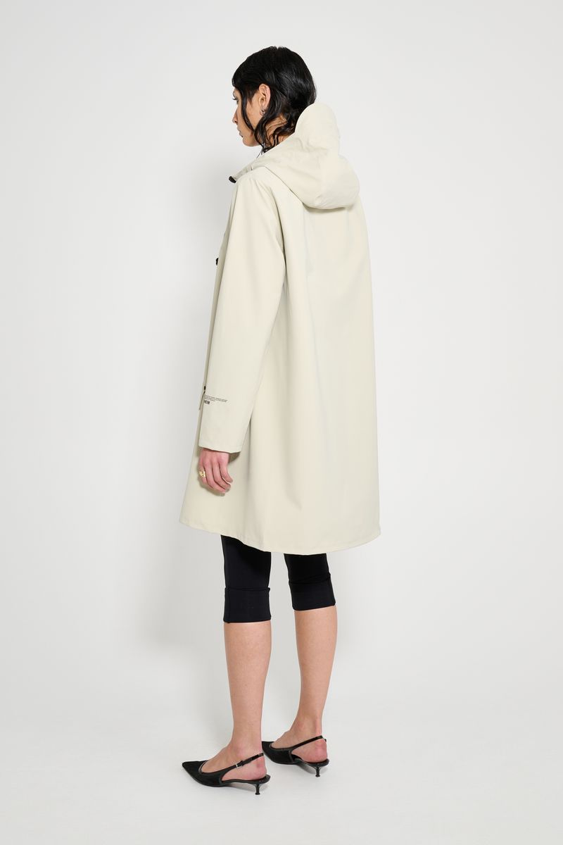Stutterheim Mosebacke Patch Raincoat Pelican