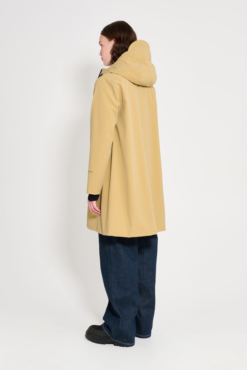 Stutterheim Mosebacke Patch Raincoat Sand