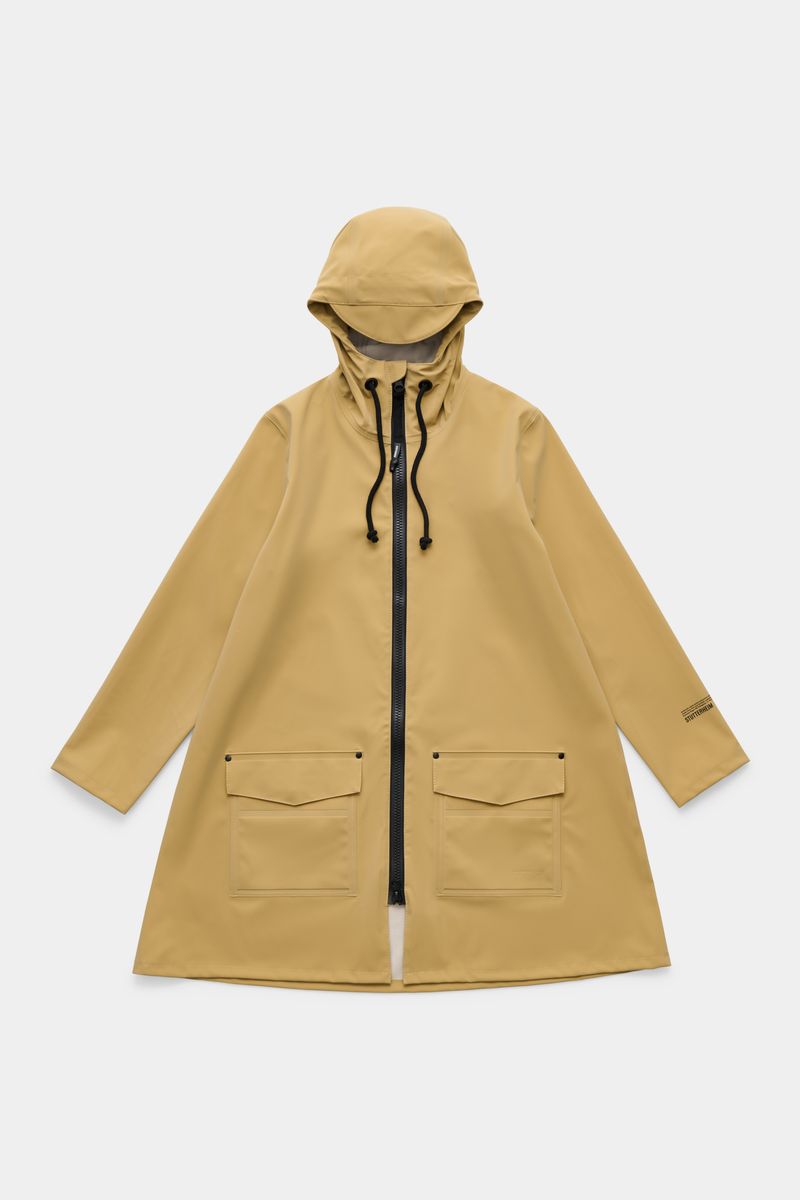 stutterheim Mosebacke Patch Raincoat Sand