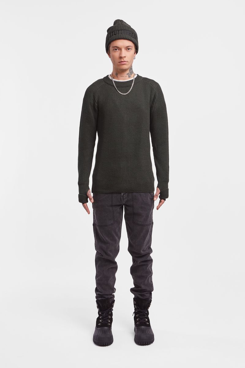 Stutterheim Original Sweater Green