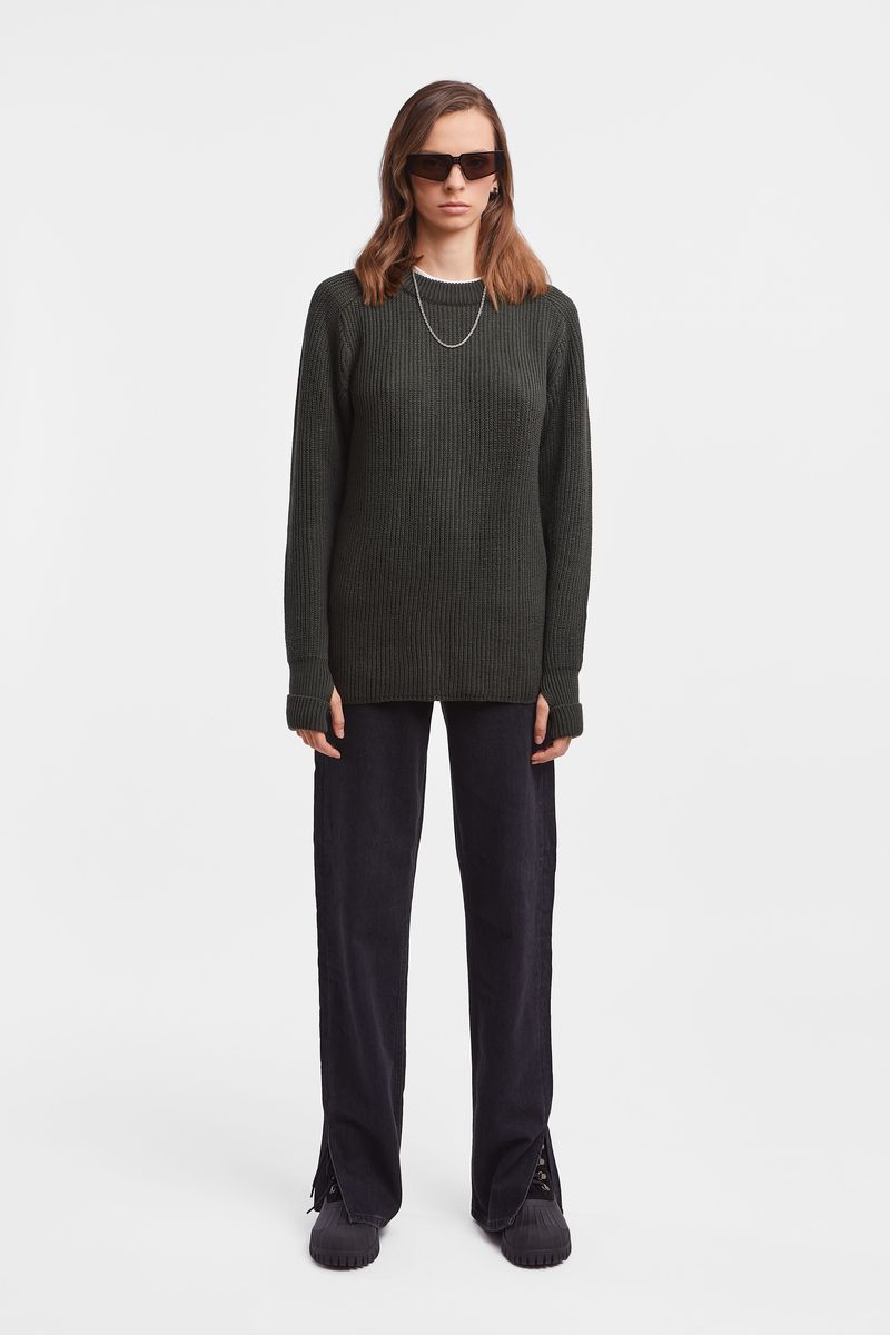 Stutterheim Original Sweater Green