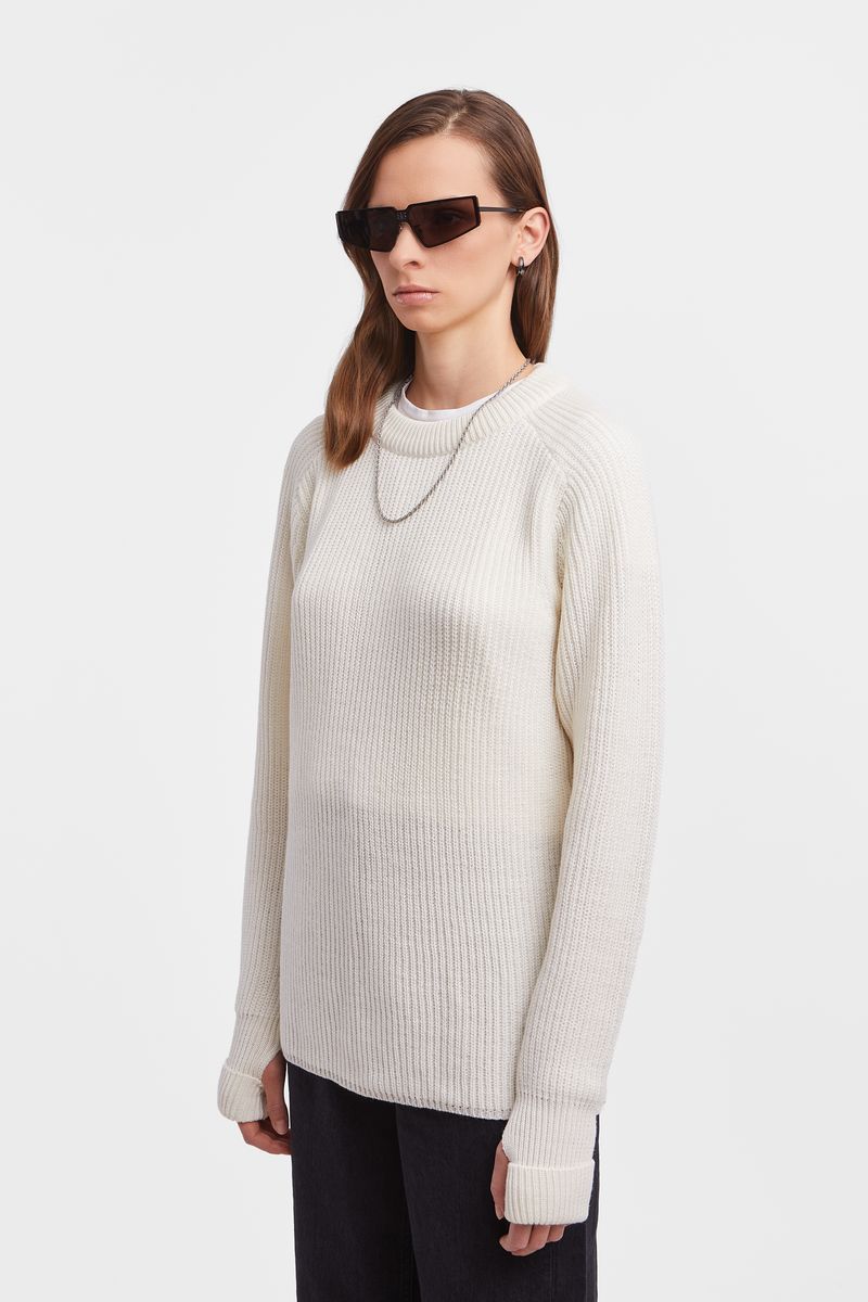 Stutterheim Original Sweater Off-White