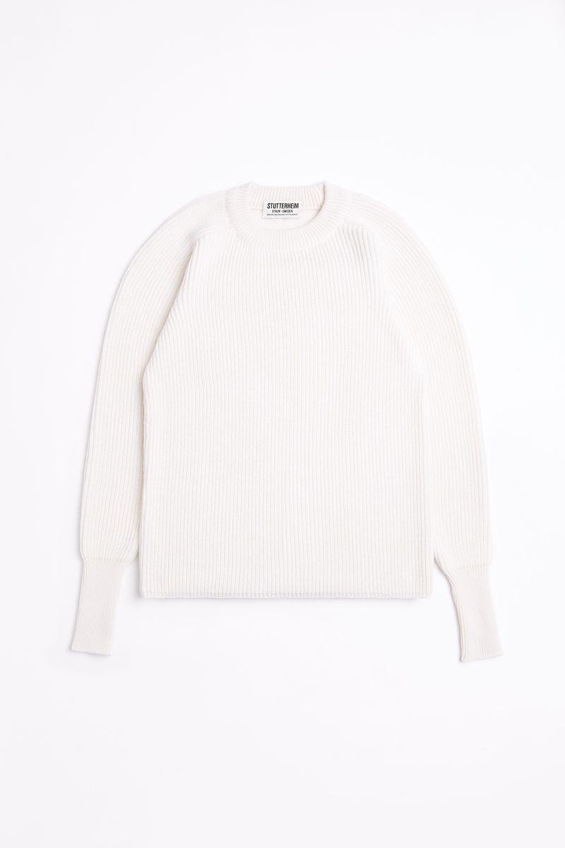 stutterheim Original Sweater Off-White