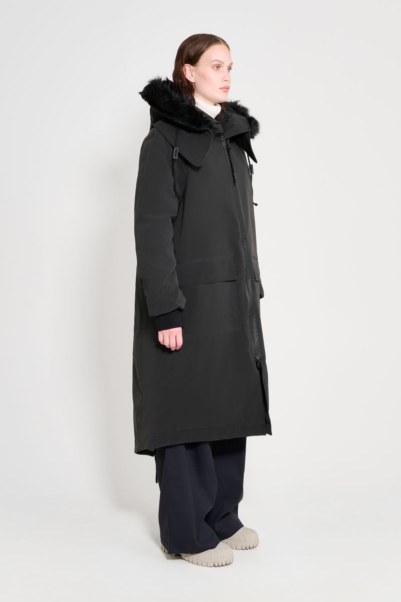 Stutterheim Pajala Parka Black