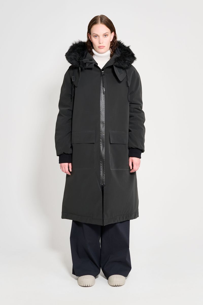 Stutterheim Pajala Parka Black