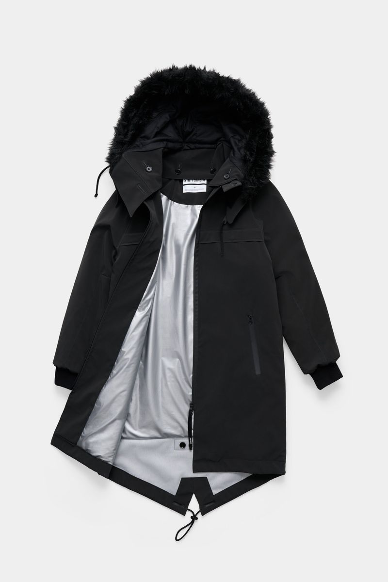 stutterheim Pajala Parka Black