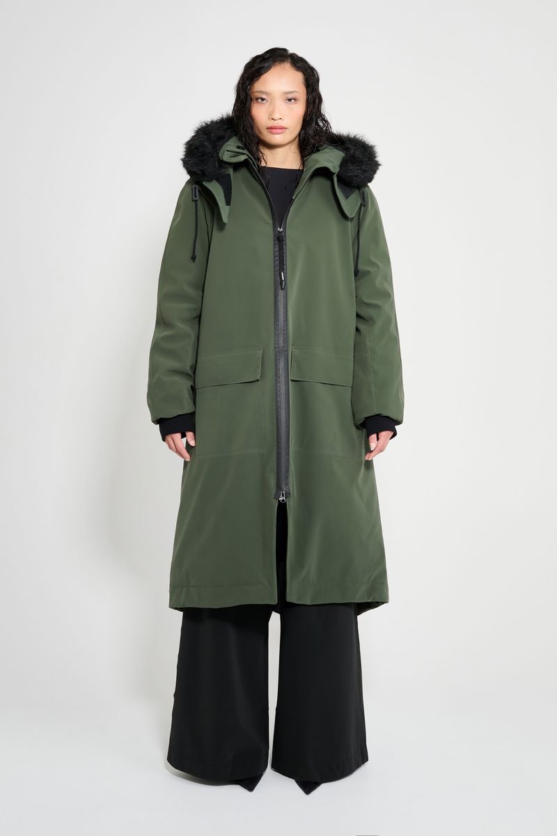 Stutterheim Pajala Parka Green