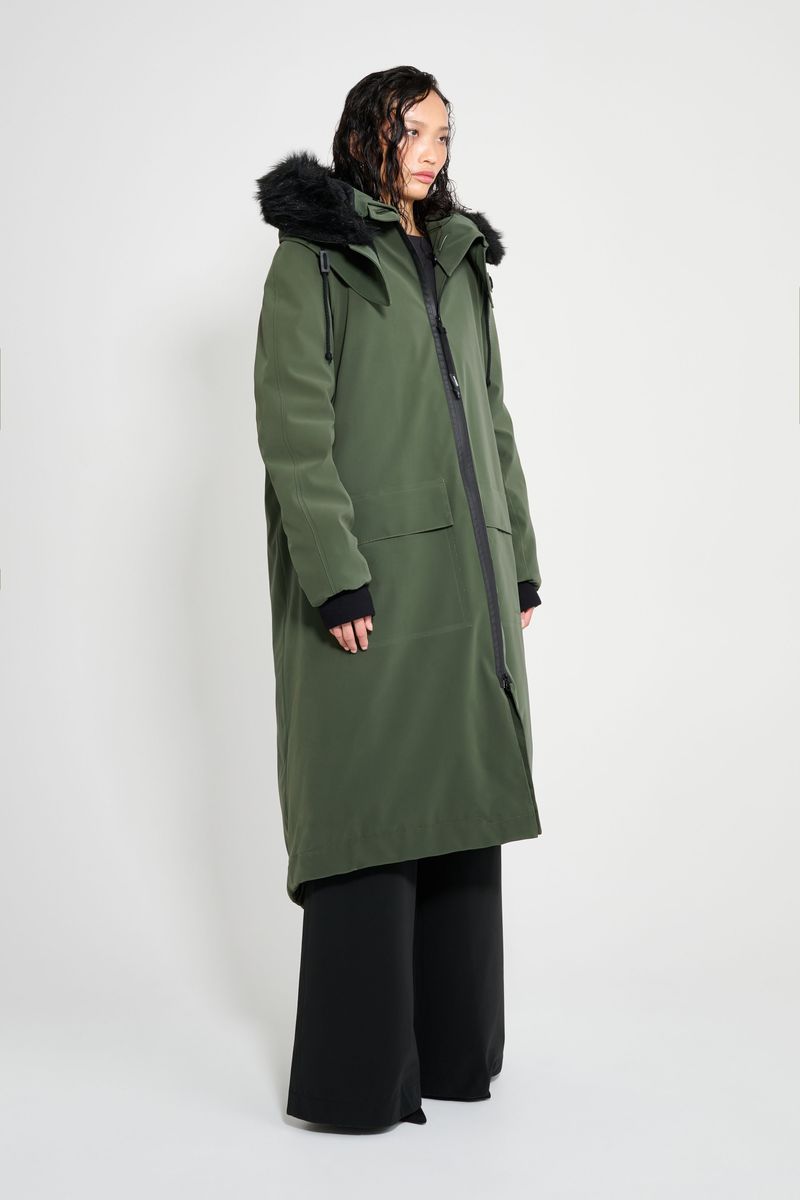 Stutterheim Pajala Parka Green