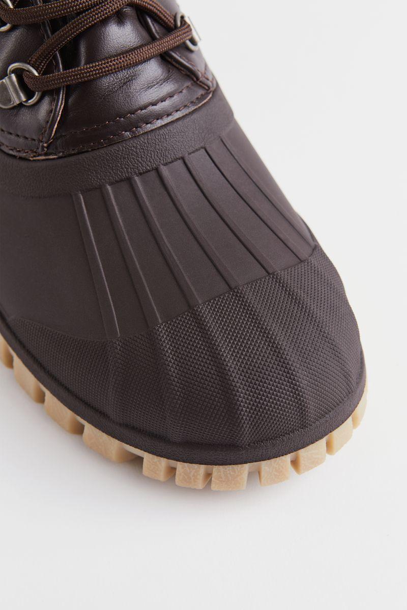 Stutterheim Patrol Boot Leather Coffee