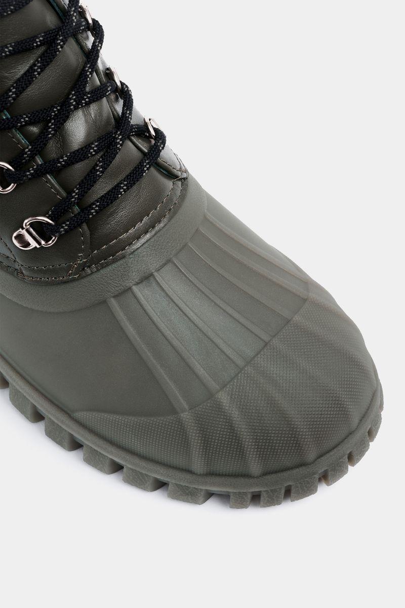 Stutterheim Patrol Boot Leather Green