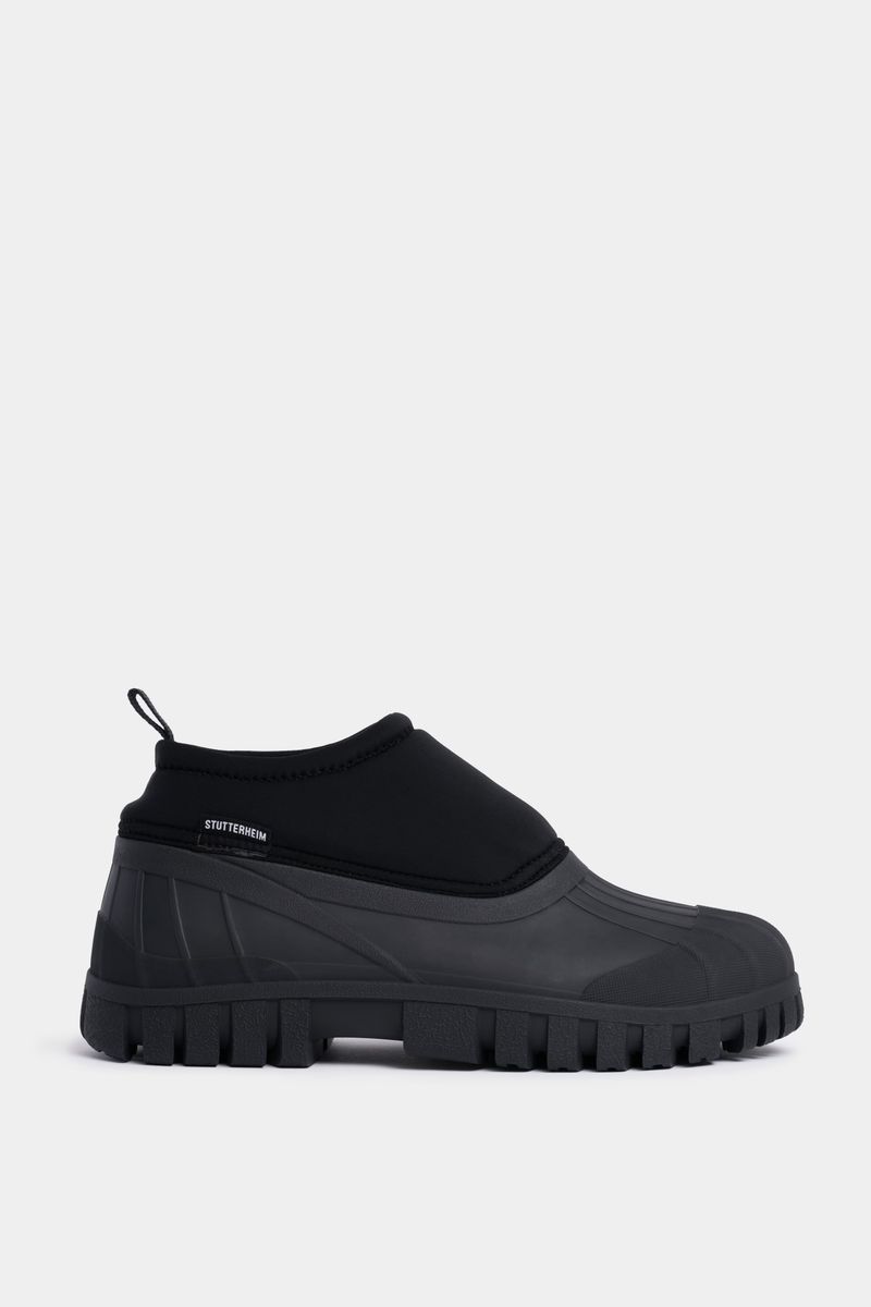 Stutterheim Patrol Boot Low Black