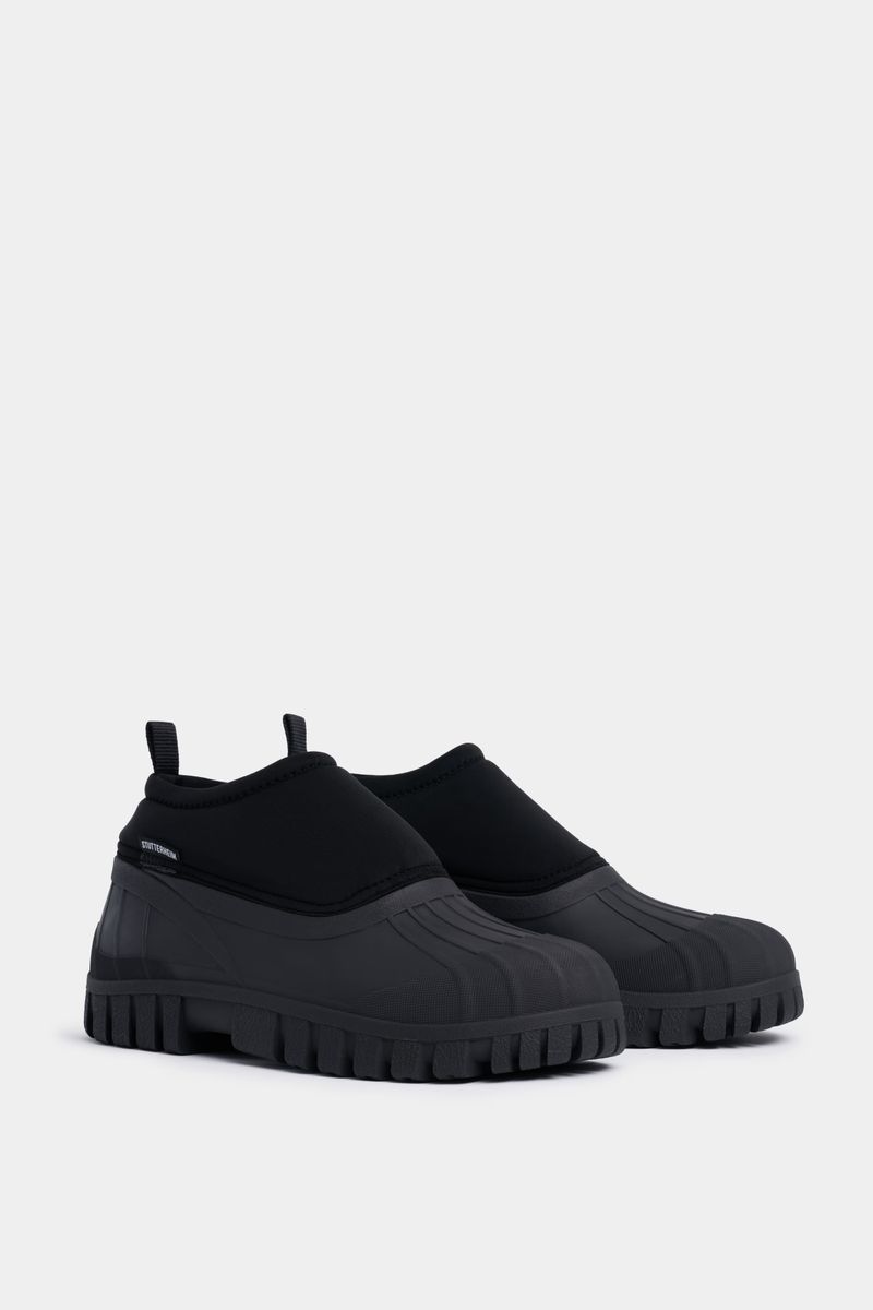 Stutterheim Patrol Boot Low Black