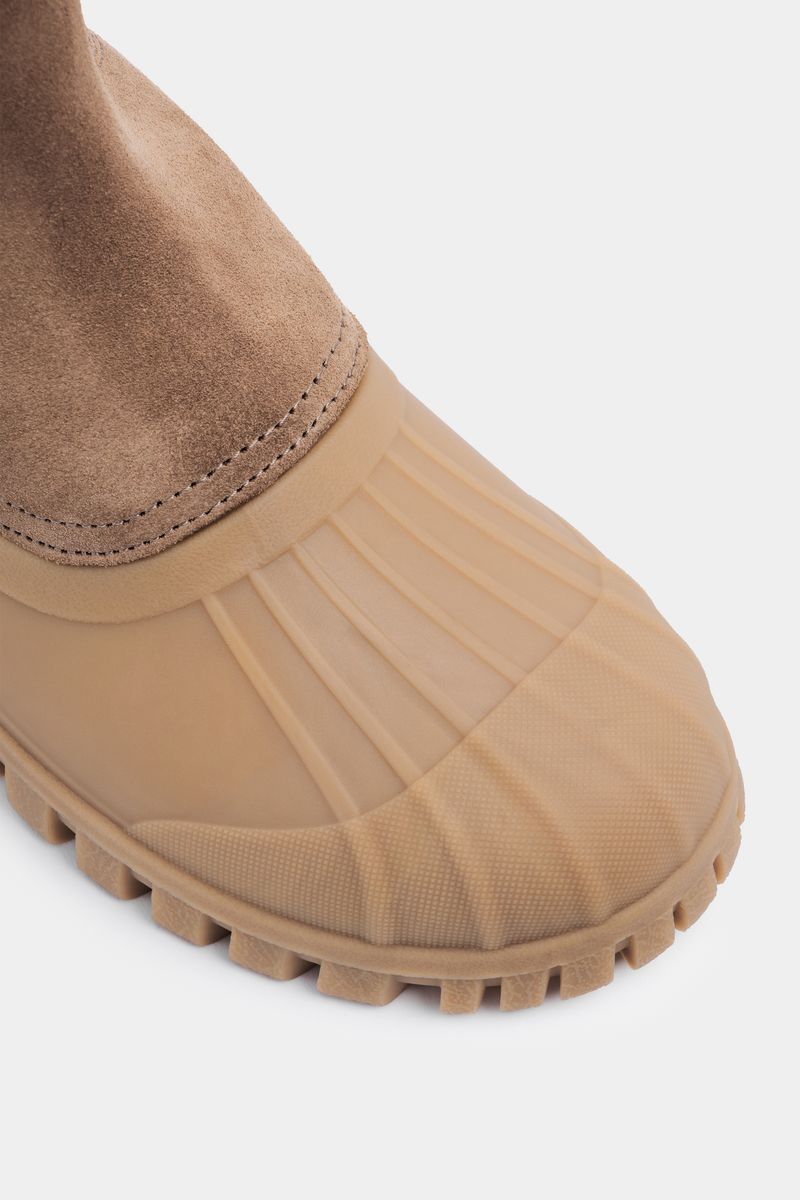 Stutterheim Patrol Boot Shaft Suede Tobacco/Fudge