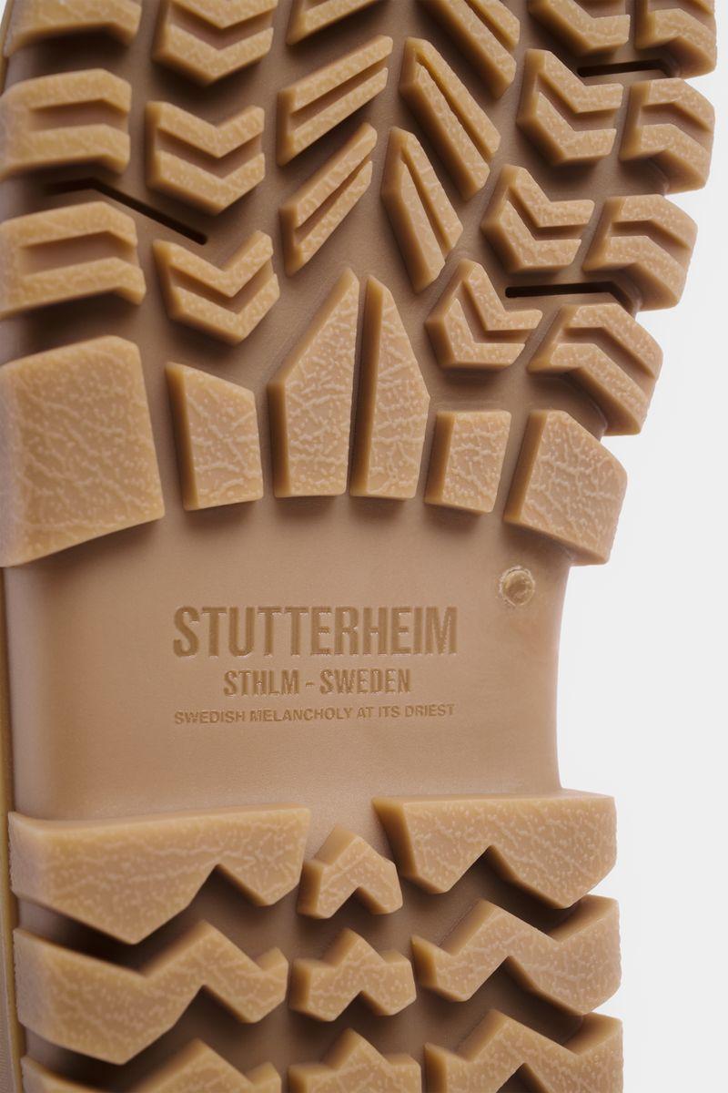 Stutterheim Patrol Boot Shaft Suede Tobacco/Fudge