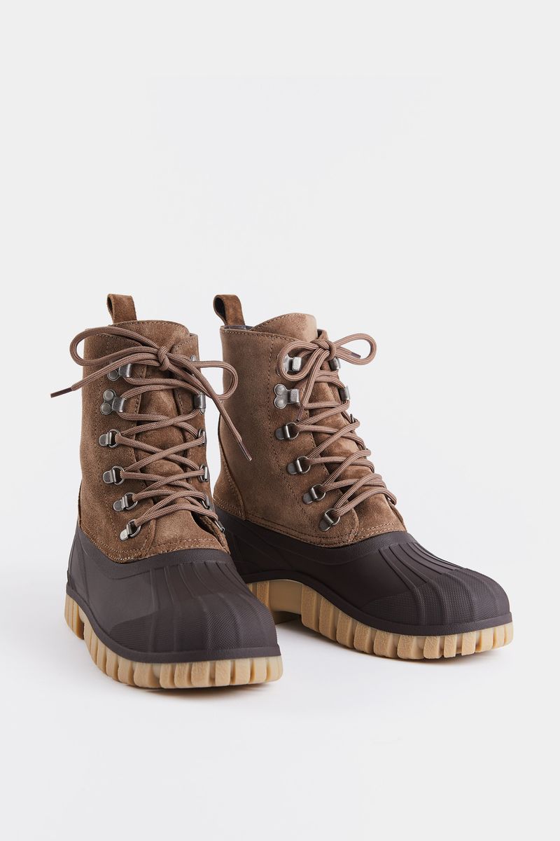 stutterheim Patrol Boot Suede Tobacco