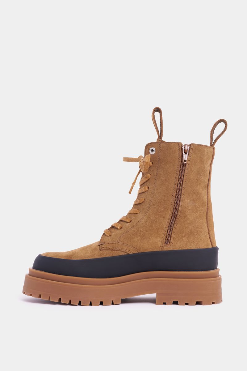 Stutterheim Peace Walker Suede Tobacco