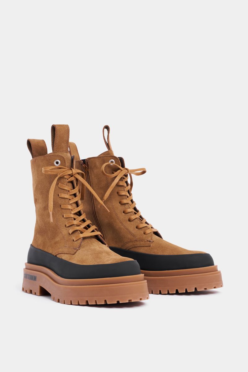 stutterheim Peace Walker Suede Tobacco